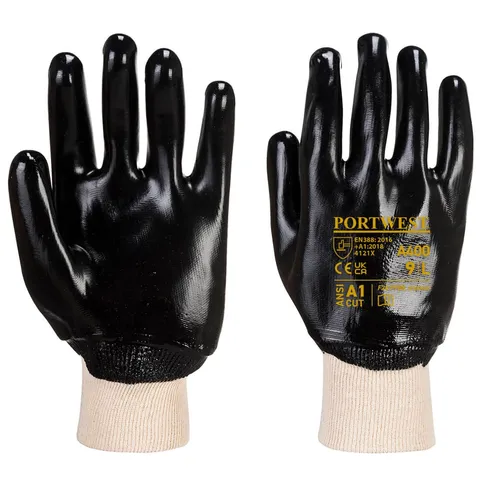 Site King PVC Knitwrist Work Gloves