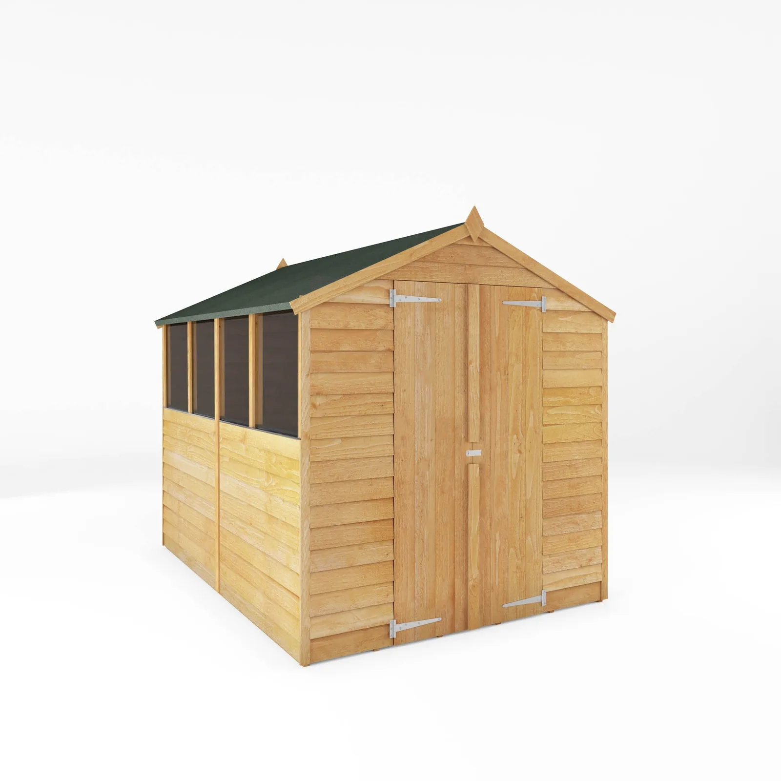 Mercia Garden Products Value Overlap Double Door Apex Shed — view 2 of 13