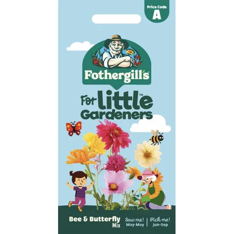 Mr Fothergills Little Gardeners Bee & Butterfly Mix Seeds