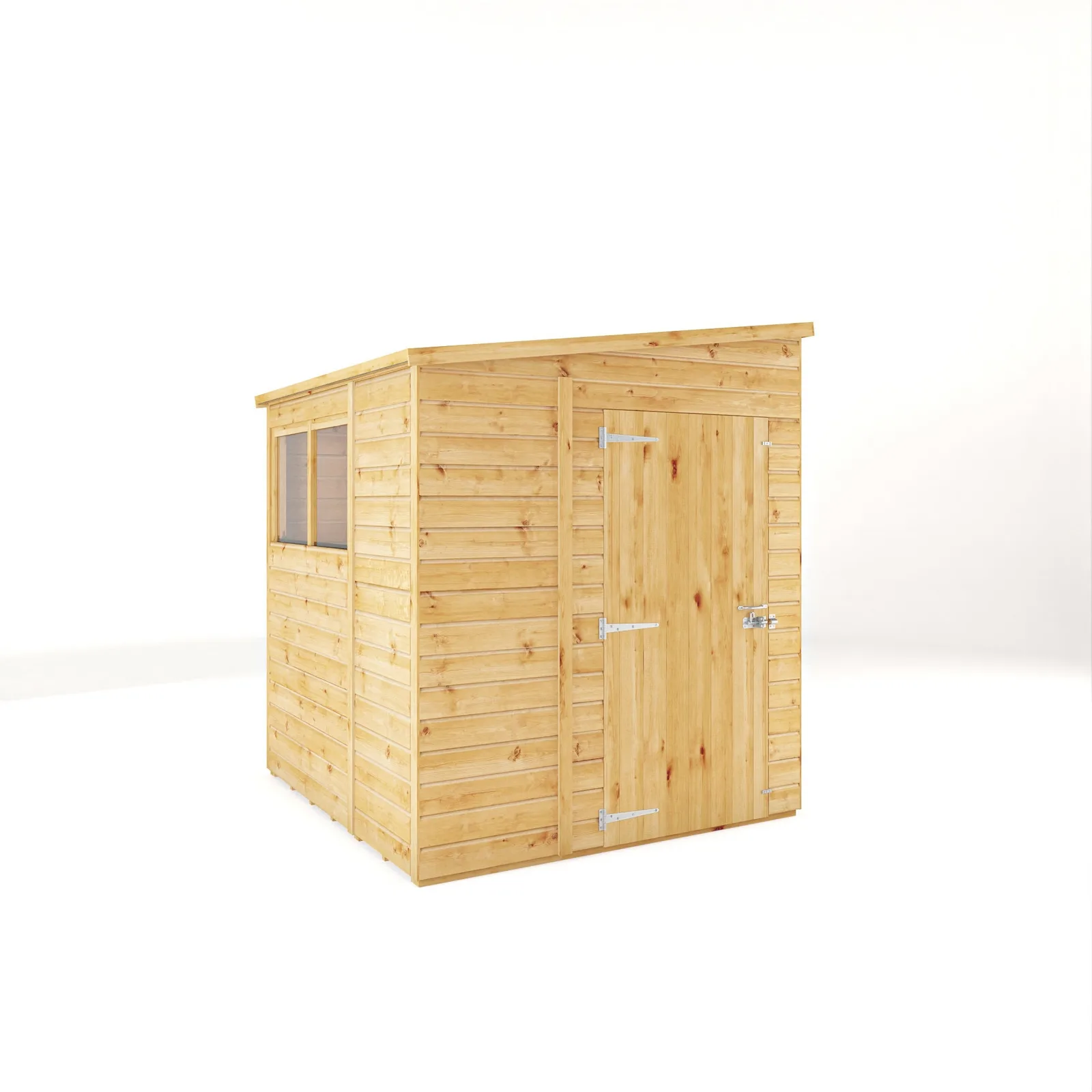 Mercia Garden Products Woodsman Shiplap Pent Wooden Shed — view 2 of 6