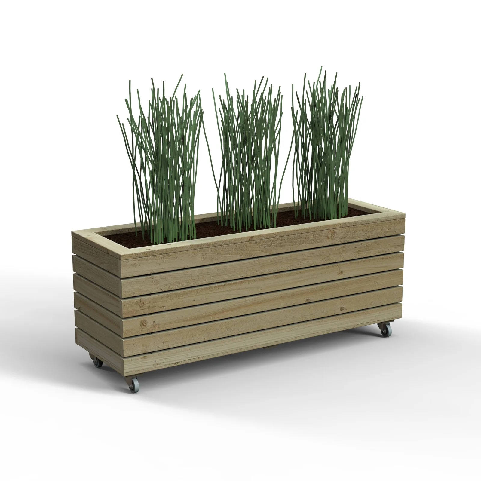 Linear Planter – Long with Wheels — view 2 of 8