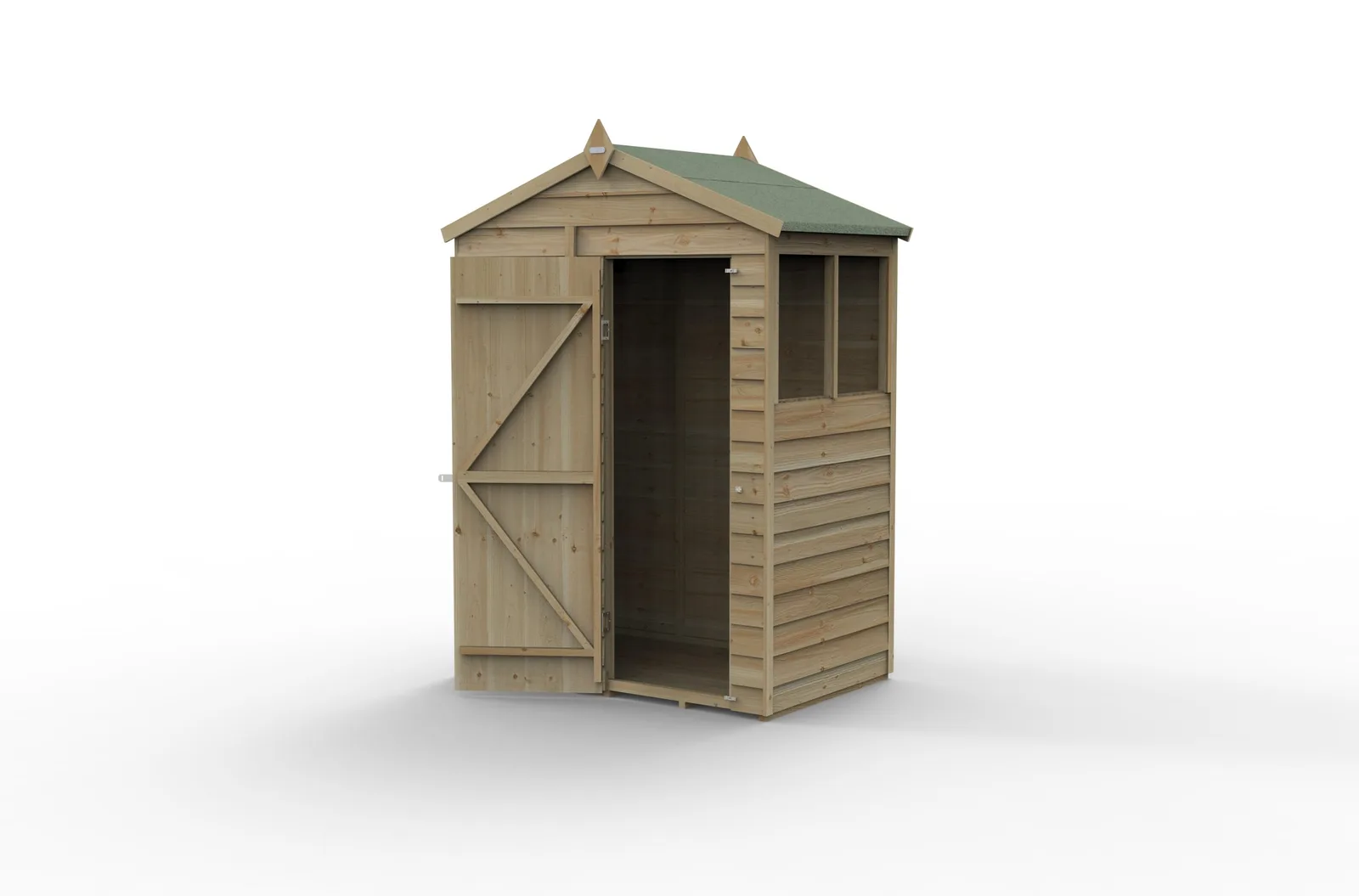 4LIFE Apex Shed 5×3 – Single Door – 2 Windows — view 2 of 17