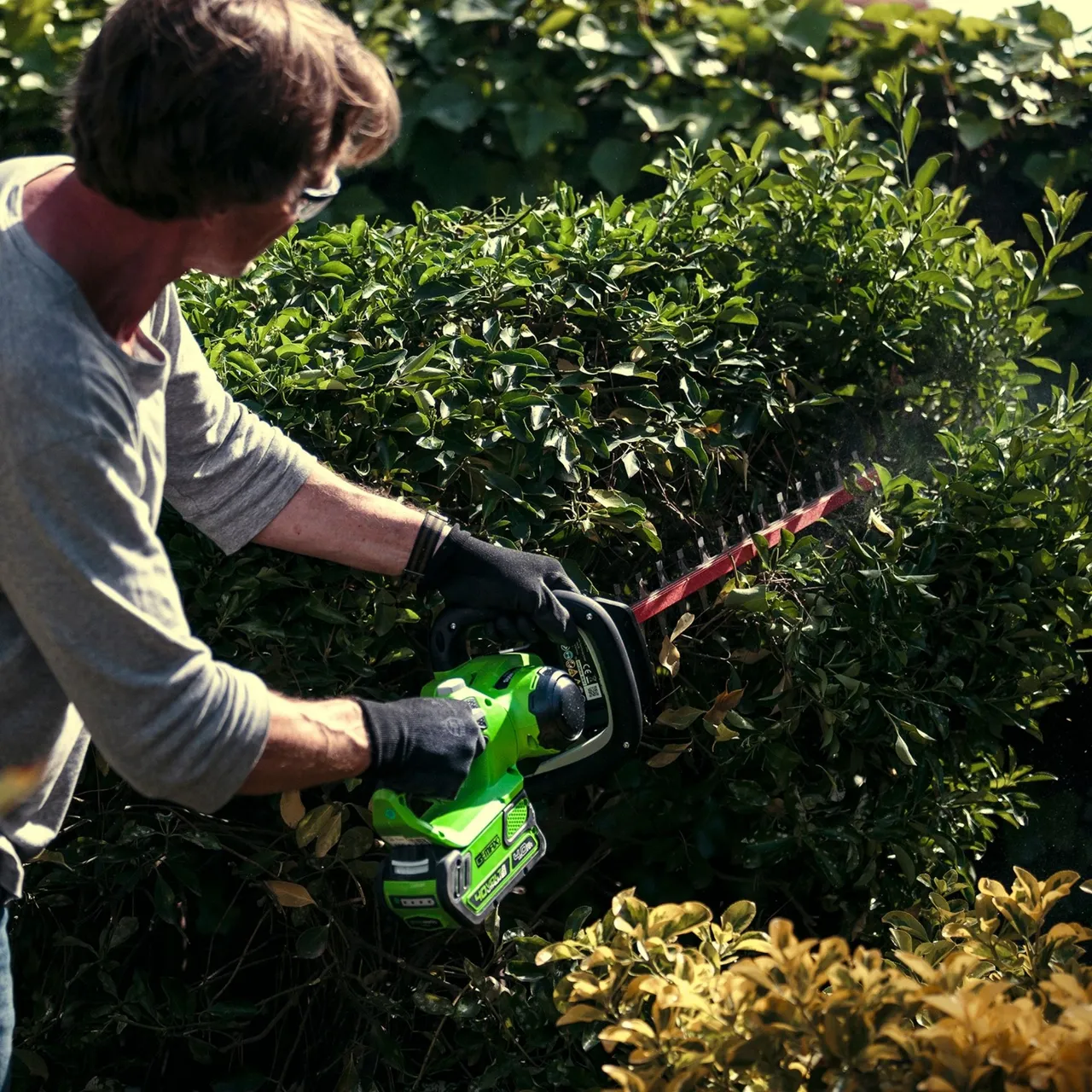 Greenworks Greenworks G40HT61 40v Cordless Hedgetrimmer (no battery) — view 3 of 3