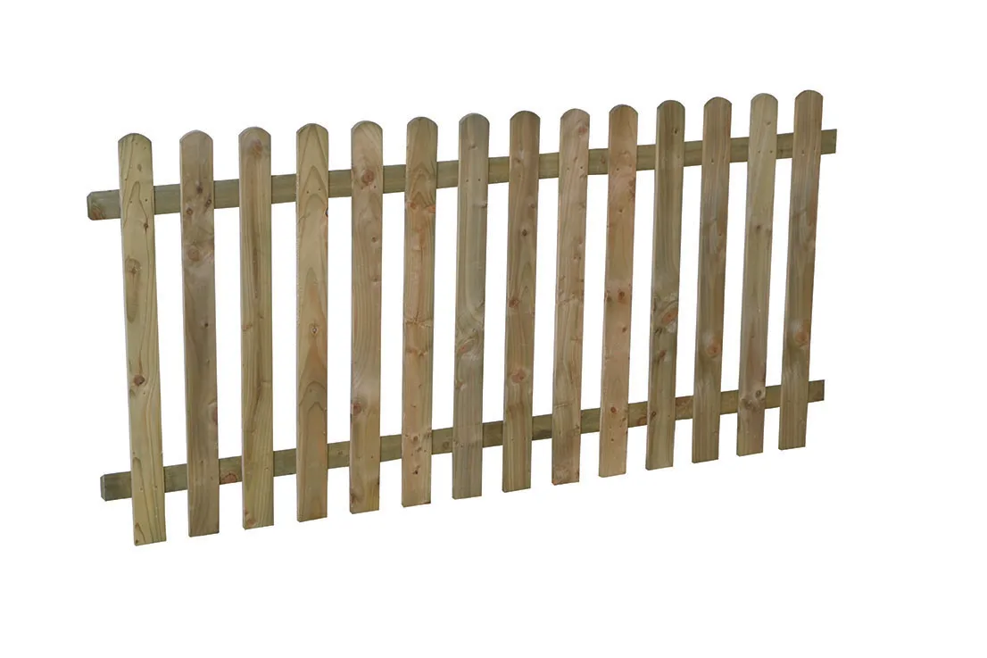 1.8m x 0.9m Pressure Treated Heavy Duty Pale Fence Panel — view 2 of 3