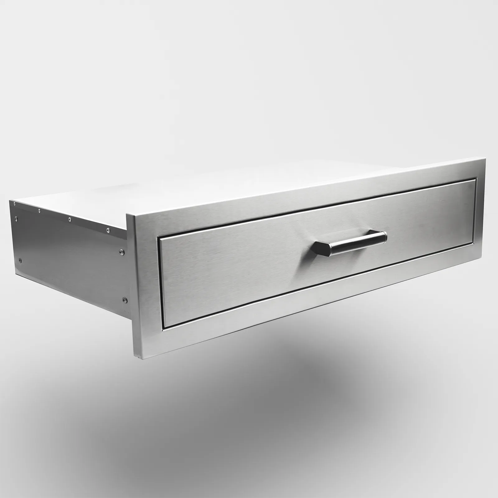 Draco Grills Draco Grills Stainless Steel Build-in Outdoor Kitchen Double Width Drawer — view 2 of 6