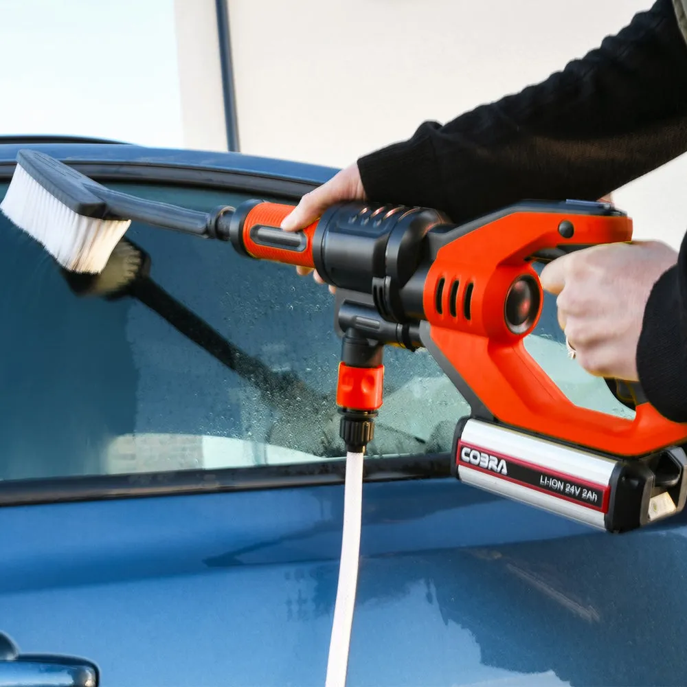 Cobra Cobra PW18024V 24V Cordless Pressure Washer (with 2Ah Battery & Charger) — view 2 of 3