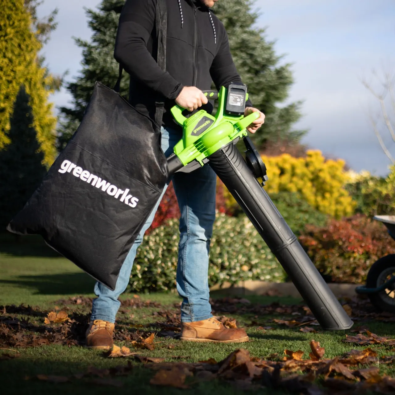 Greenworks Greenworks 48V Cordless Brushless Blower Vacuum Kit — view 3 of 3