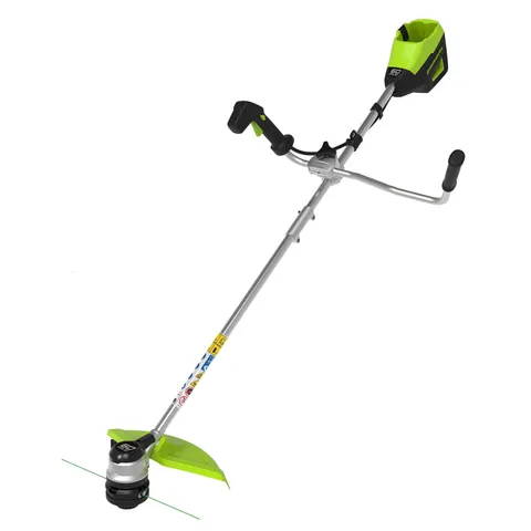 Greenworks Greenworks 60V 40cm Cordless Bike Handle Brushcutter & Line Trimmer (Tool Only)