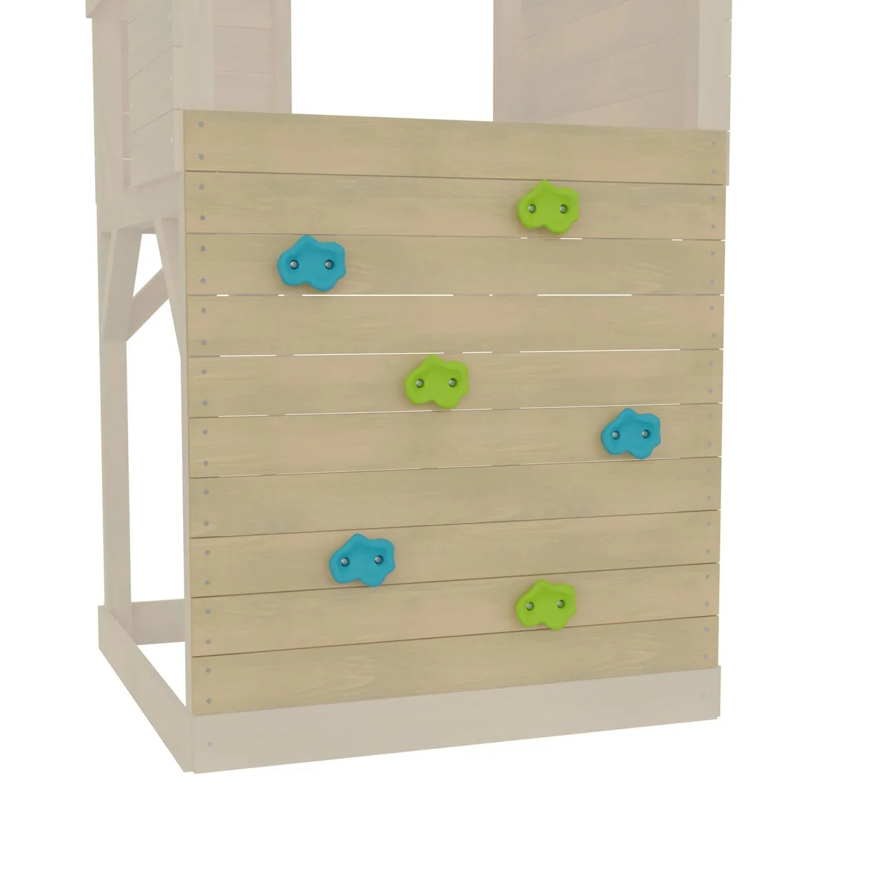 TP Toys TP Treehouse Wooden Play Tower Climbing Wall - FSC® certified