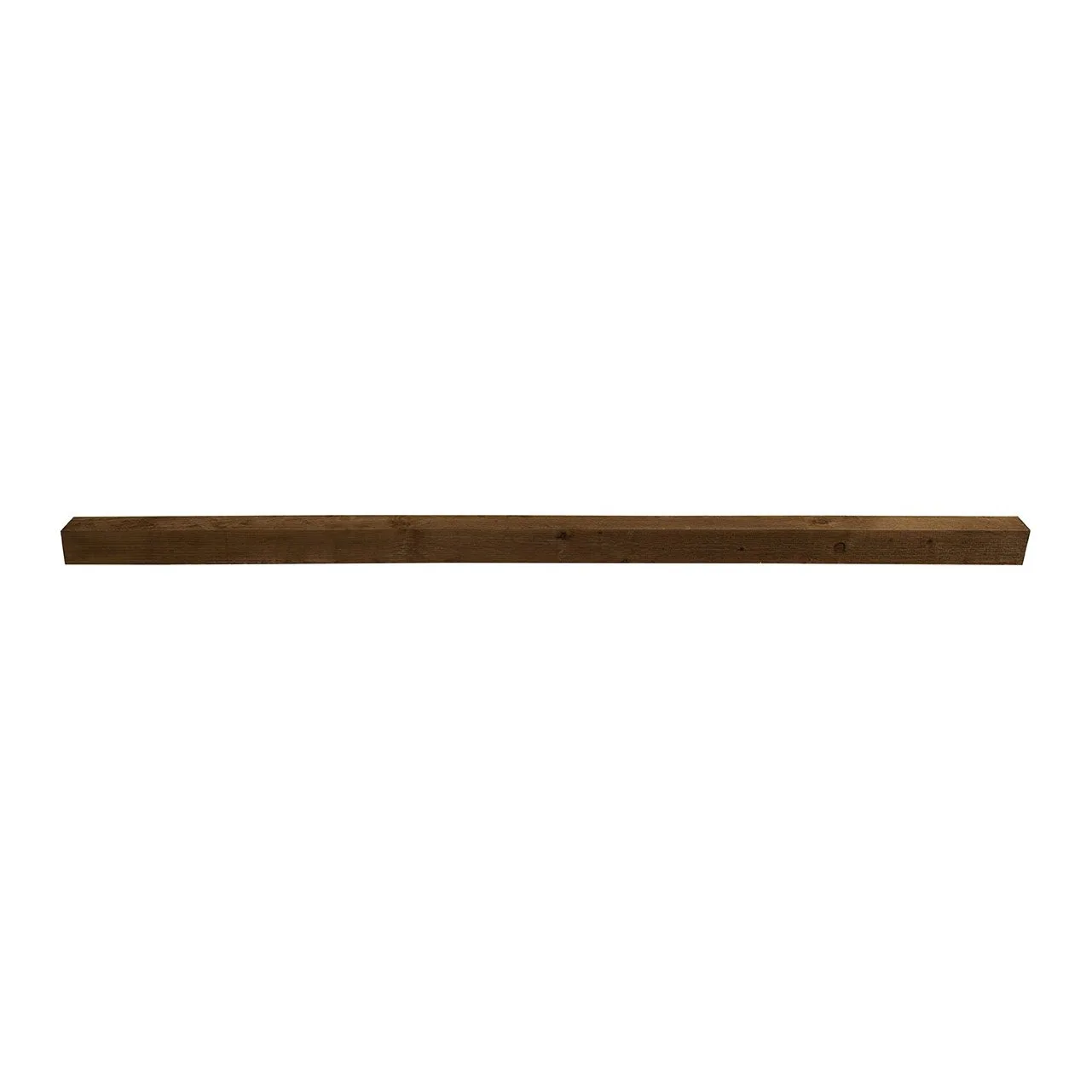 Brown Incised Fence Post 7ft – 210 x 7.5 x 7.5cm — view 2 of 3