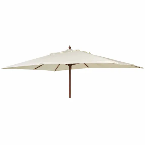 Alexander Rose Alexander Rose 3m x 2m Rectangular Garden Parasol - Ecru