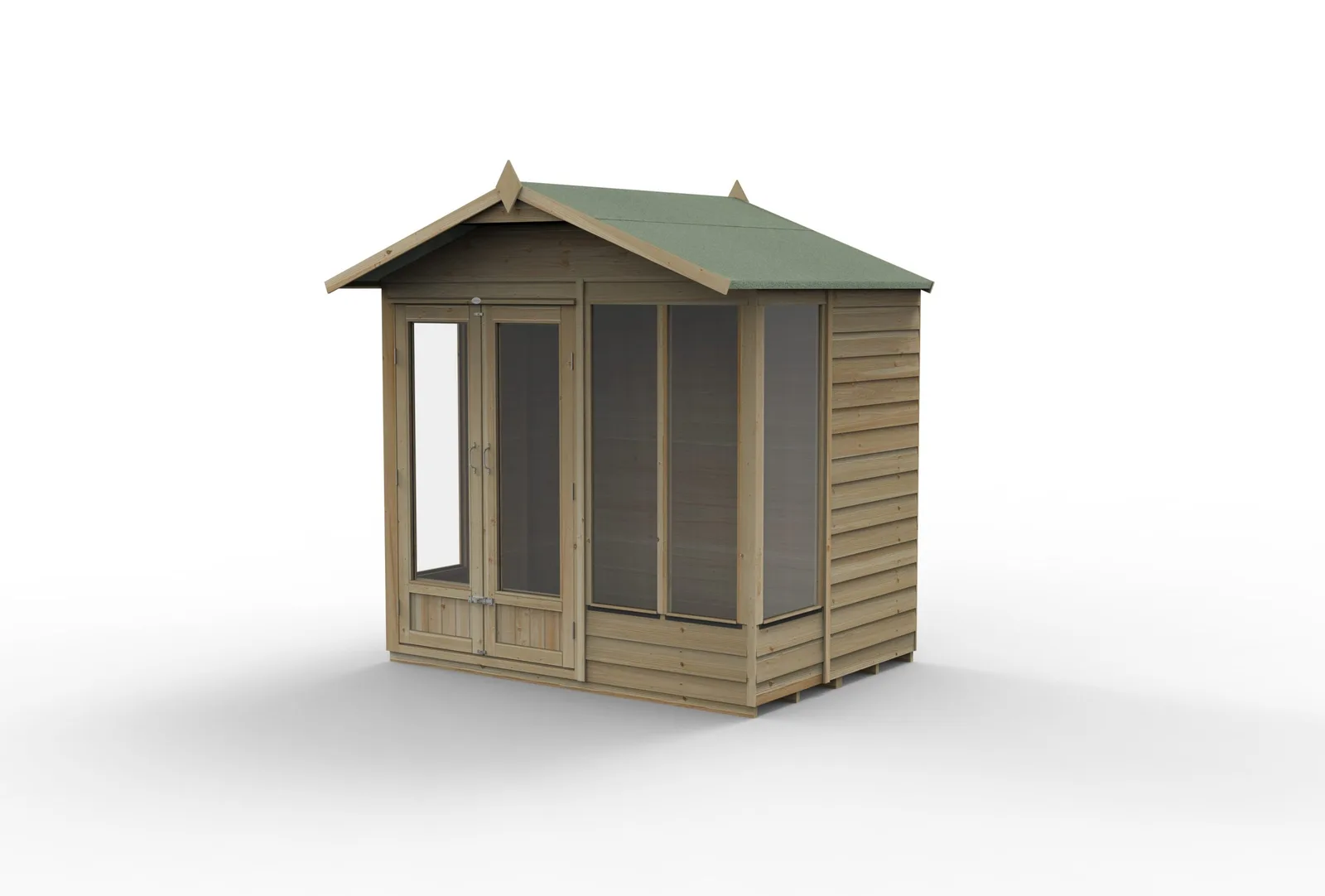 4LIFE Apex Summerhouse 7×5 – Double Door – 4 Window — view 2 of 12