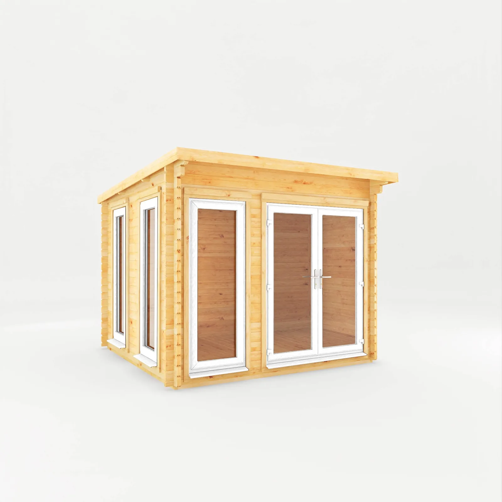 Mercia Garden Products The Studio Pent Log Cabin — view 2 of 8