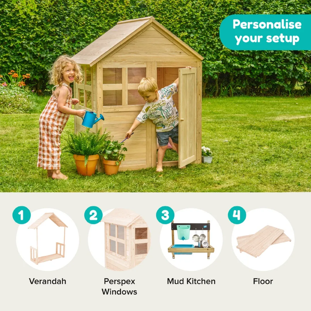 TP Toys Buttercup Cottage Wooden Playhouse - FSC® certified — view 2 of 3