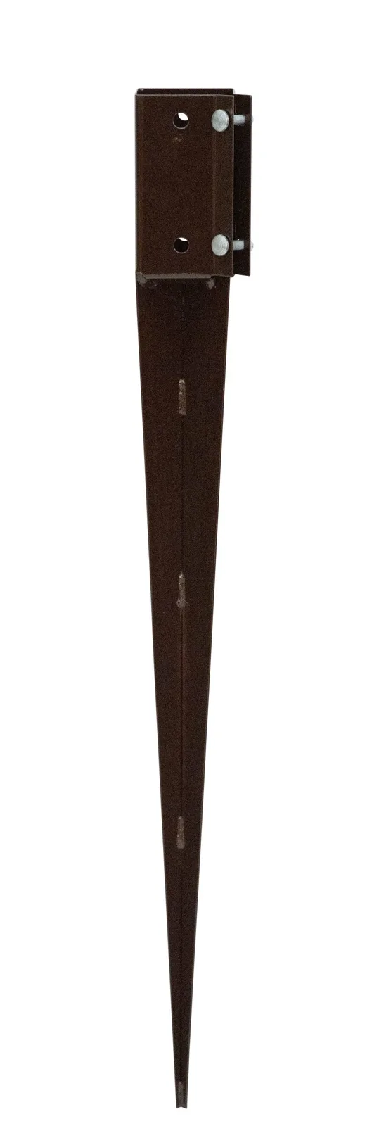 75mm BROWN – BOLT GRIP – FENCE POST SUPPORT – 750mm SPIKE — view 2 of 4