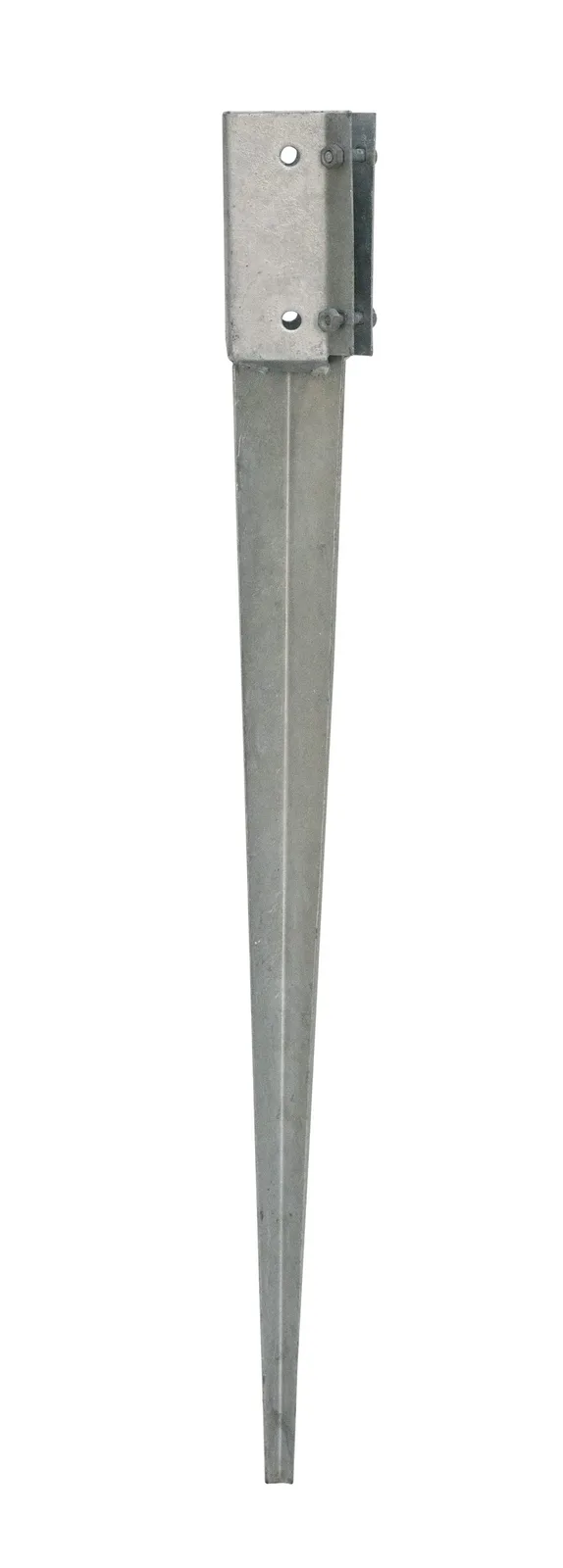 75mm GALVANISED – BOLT GRIP – FENCE POST SUPPORT – 750mm SPIKE — view 2 of 4