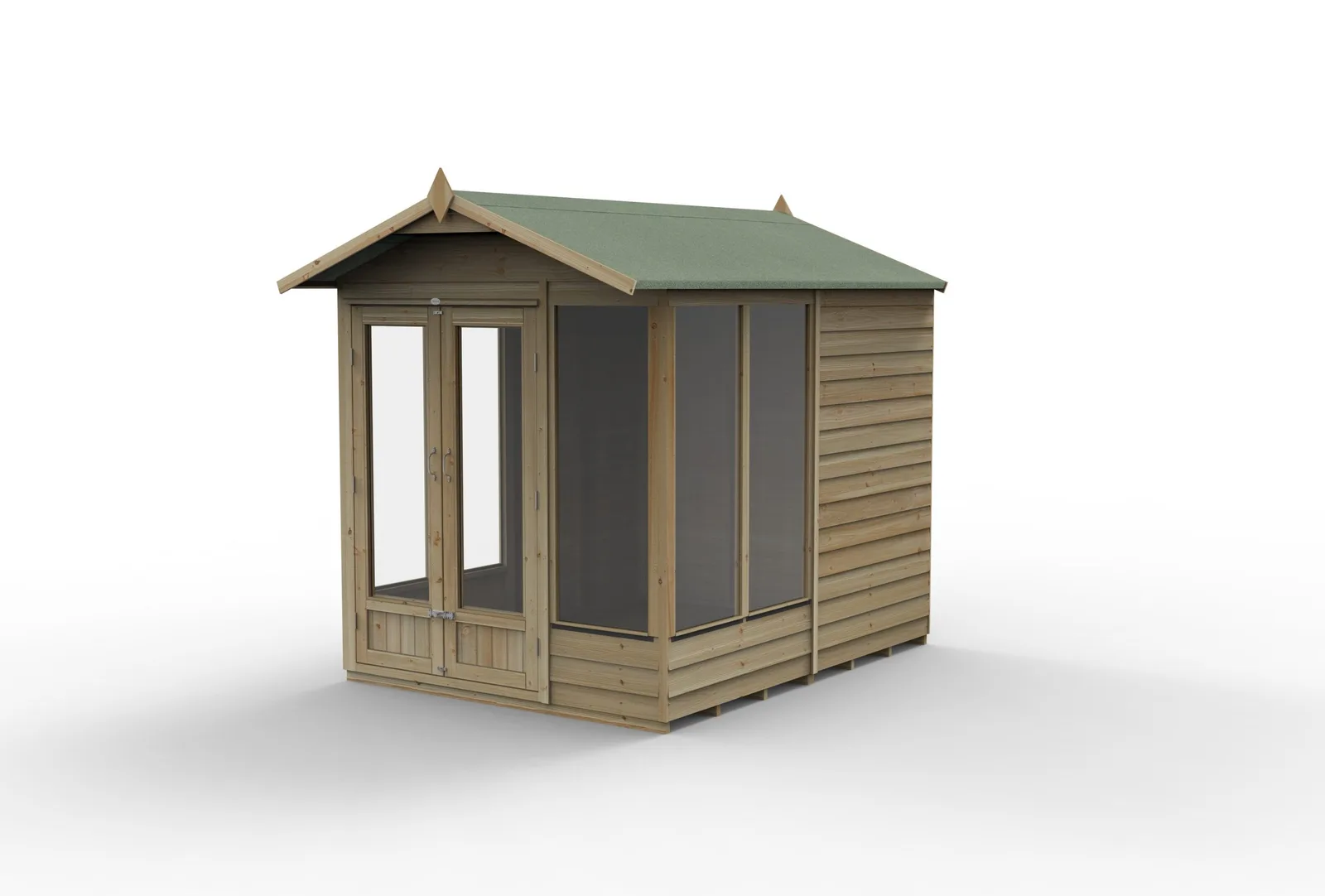 4LIFE Apex Summerhouse 6×8 – Double Door – 5 Window — view 2 of 12