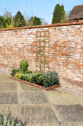 6ft x 2ft Traditional Square Garden Trellis