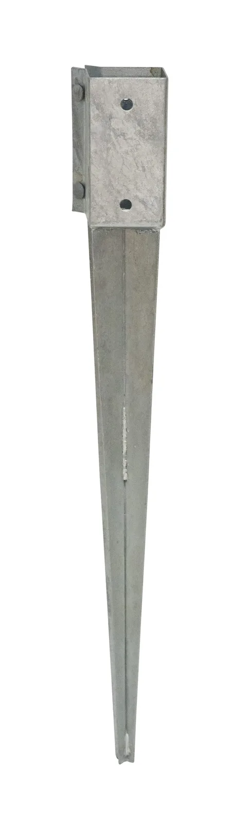 75mm GALVANISED – BOLT GRIP – FENCE POST SUPPORT – 600mm SPIKE — view 2 of 3
