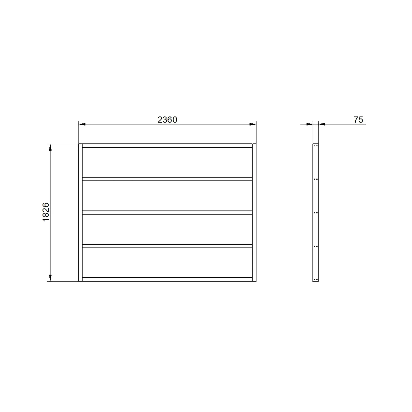 8 x 6 Shed Base for Forest Overlap & Shiplap Sheds — view 2 of 2