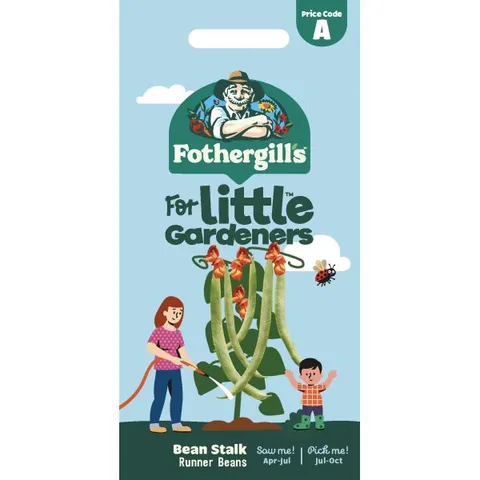 Mr Fothergills Little Gardeners Beanstalk Runnerbean Seeds