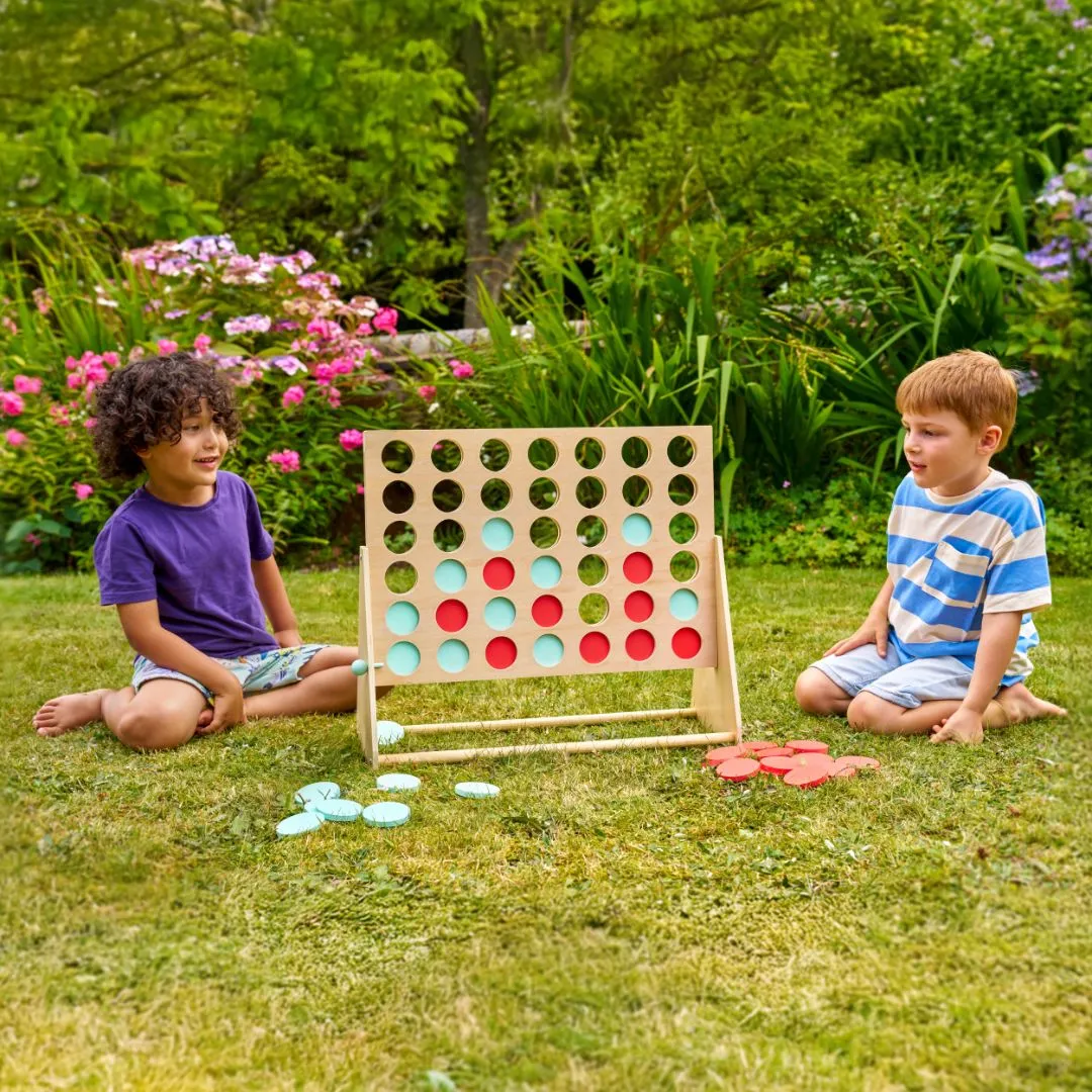 TP Toys TP Giant Wooden 4 in a Row - FSC® certified — view 2 of 3