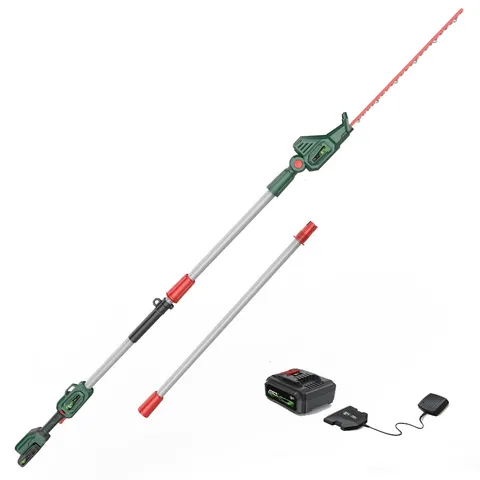 Webb Webb Eco WEV20PHTB2 20V Cordless Long Reach Hedge Trimmer (with 2Ah Battery & Charger)