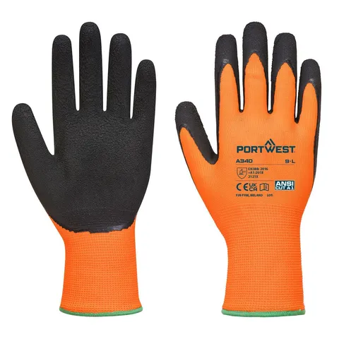 Site King Hi-Vis Grip Work Gloves