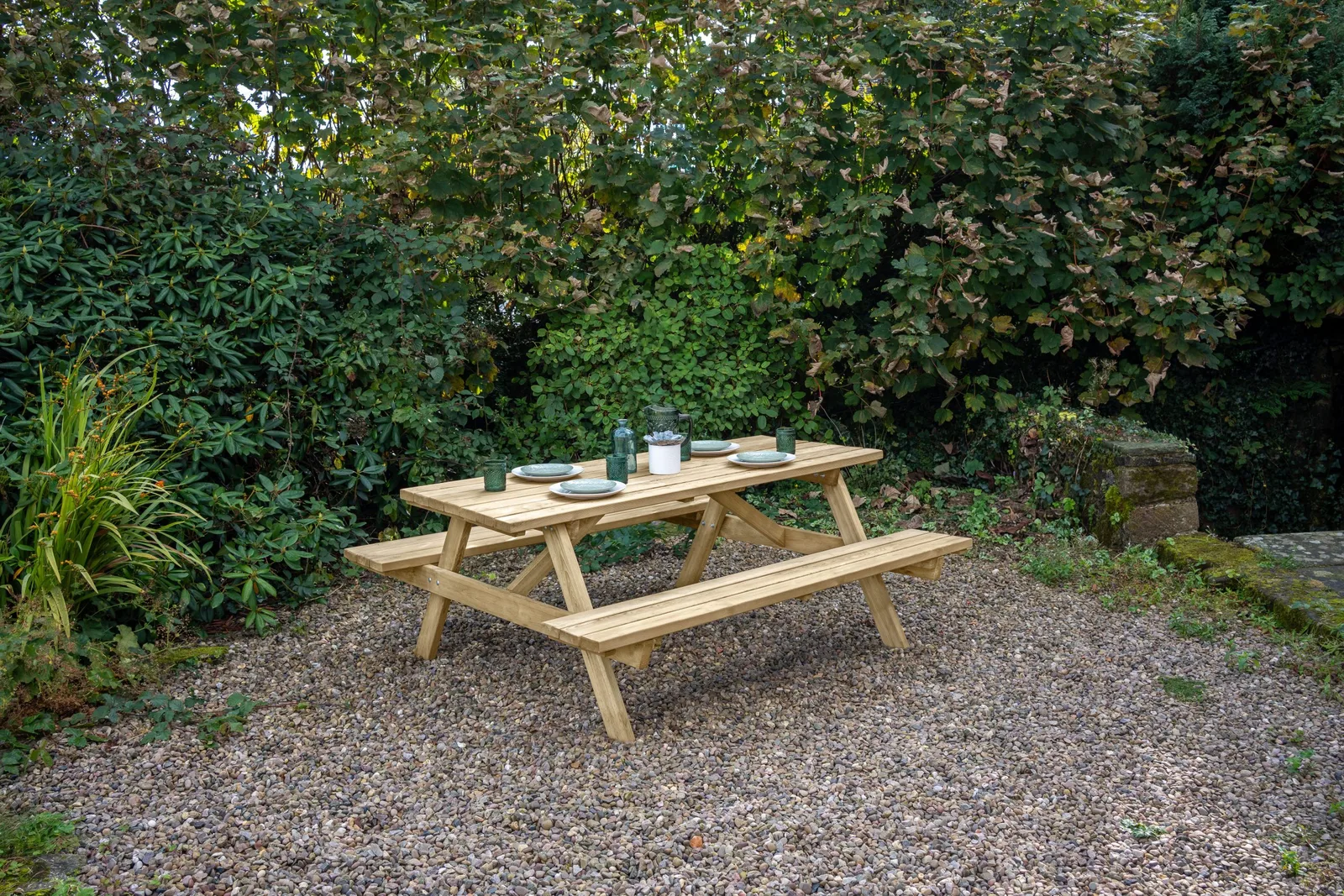 1.7m Rectangular Picnic Table