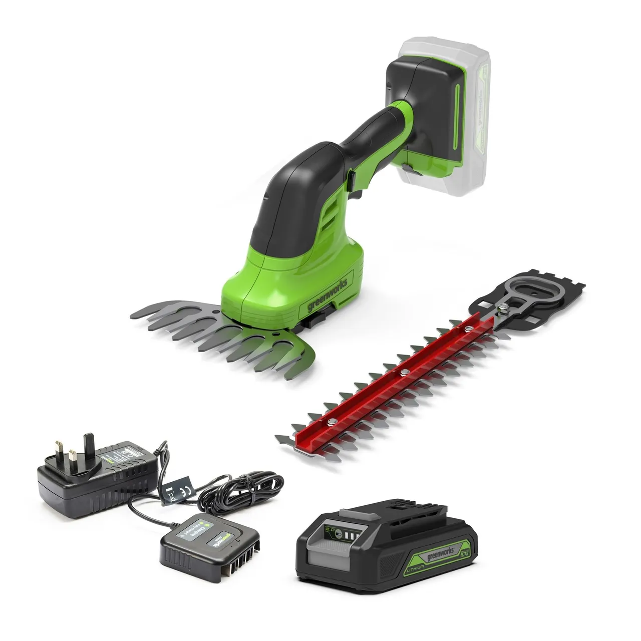 Greenworks Greenworks G24SHTK2 24v Cordless Shrub Shear Kit