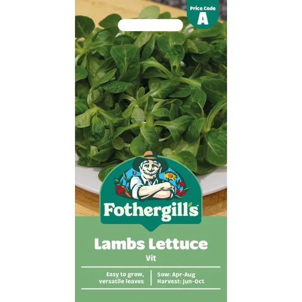 Mr Fothergills Lambs Lettuce Vit Vegetable Seeds