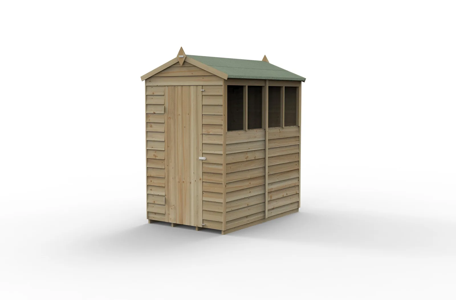 4LIFE Apex Shed 4×6 – Single Door – 4 Windows — view 3 of 17
