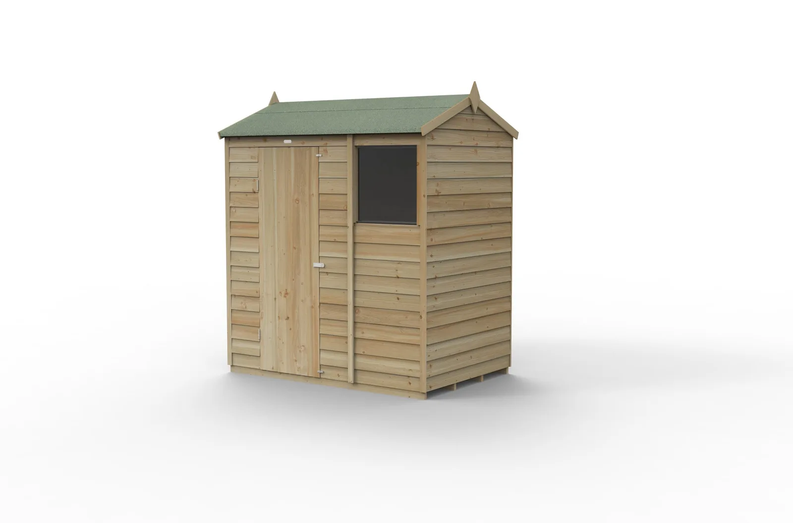 4LIFE Reverse Apex Shed 6×4 – Single Door – 1 Window — view 3 of 17