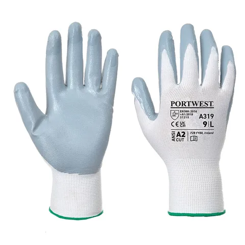 Portwest Flexo Grip Nitrile Work Gloves