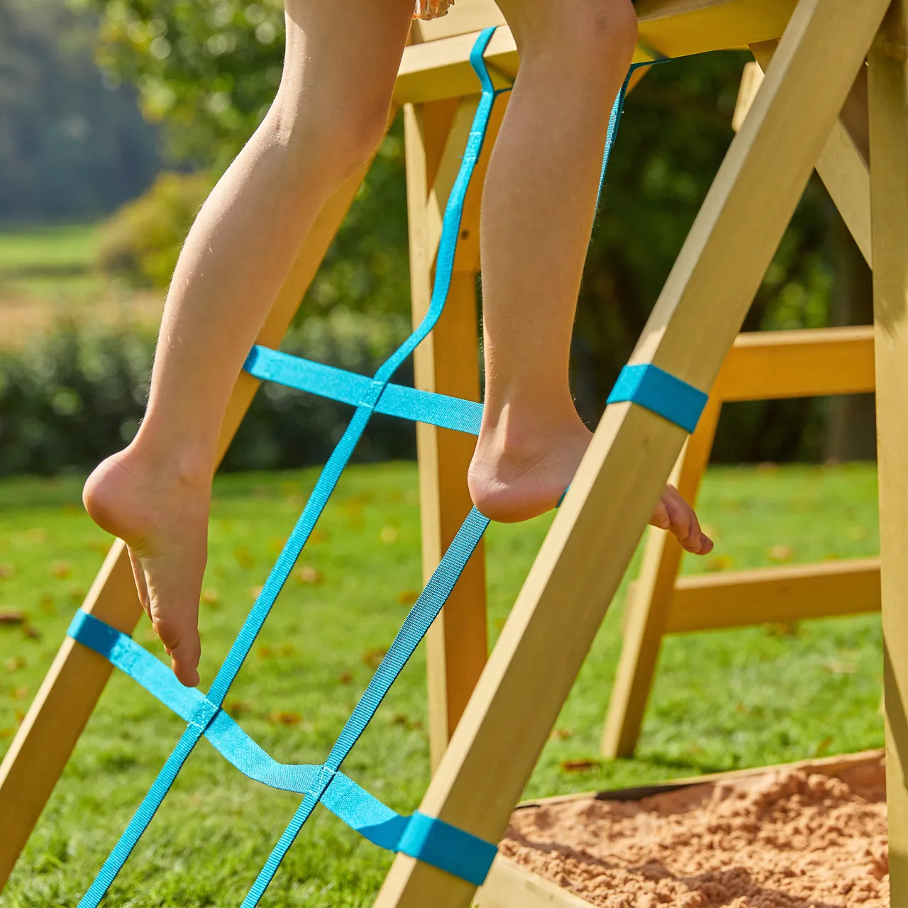 TP Toys TP Treehouse Wooden Play Tower Cargo Net - FSC® certified — view 2 of 2