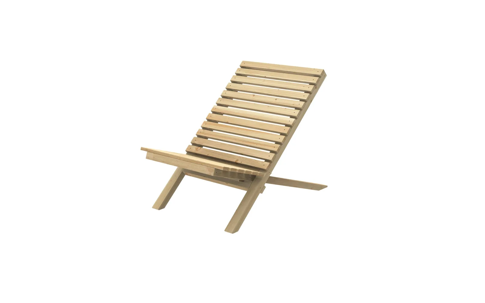 Slatted Chair — view 2 of 7