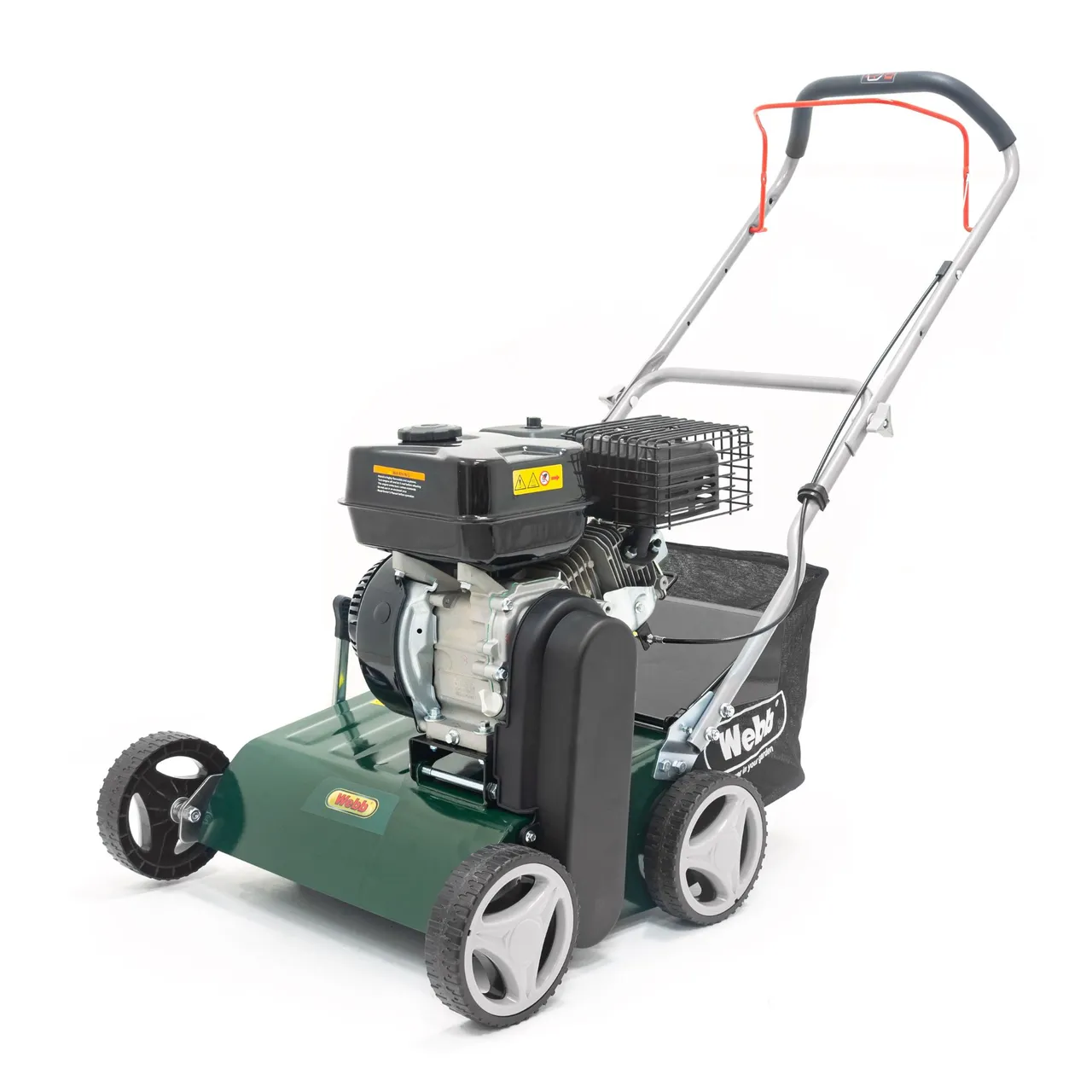 Webb Webb PS400 Petrol Lawn Scarifier and Raker — view 2 of 3