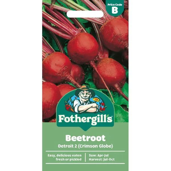Mr Fothergills Beetroot Detroit 2 Seeds