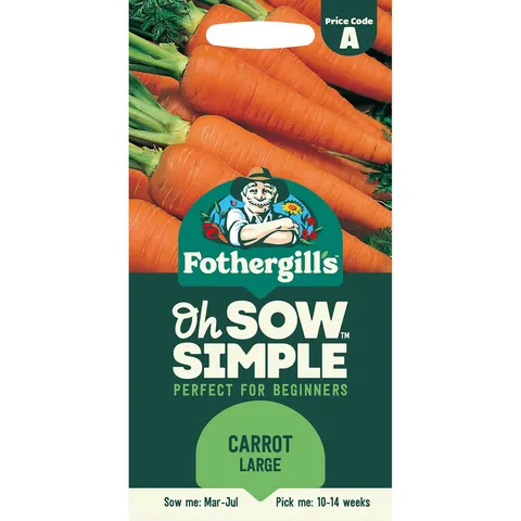 Mr Fothergills Oh Sow Simple - Large Carrot Seeds