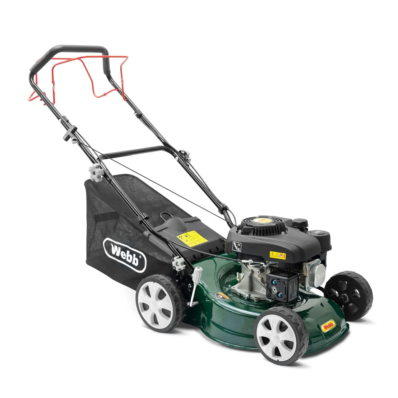Webb Webb R410SP Self-Propelled Petrol 4 Wheel Lawn mower — view 2 of 3