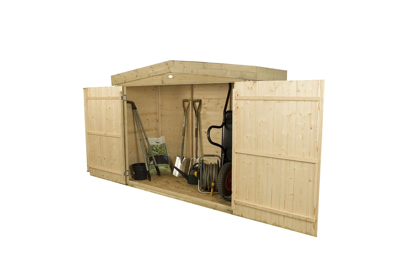 Shiplap Apex Large Outdoor Store – Pressure Treated — view 3 of 12