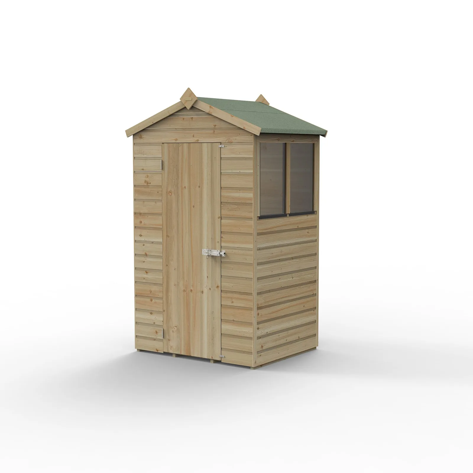 Beckwood 4×3 Apex Shed – 2 Windows — view 3 of 20