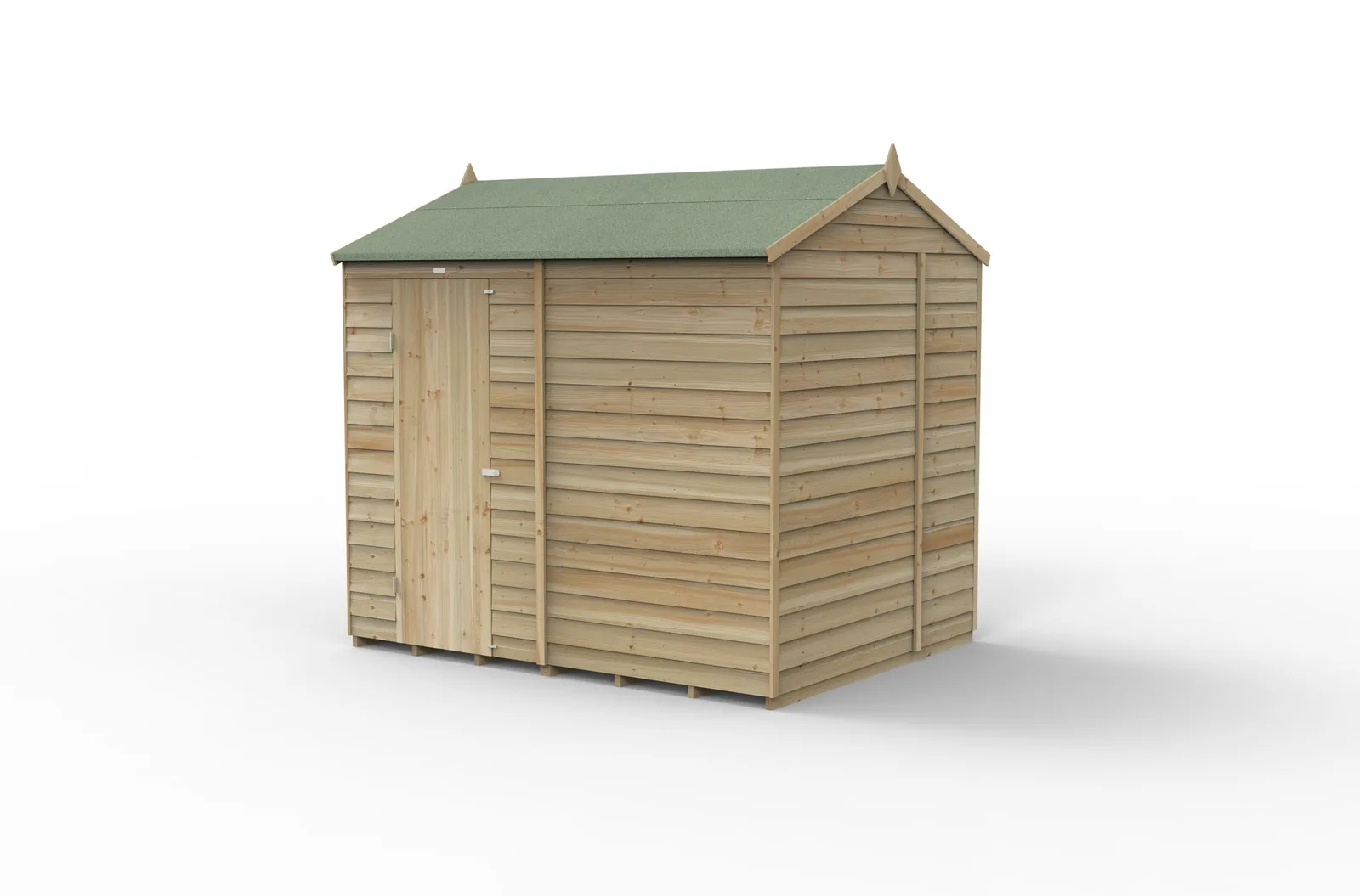 4LIFE Reverse Apex Shed 8×6 – Single Door – No Windows — view 3 of 18