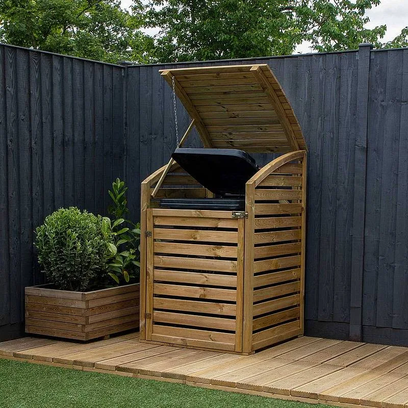 Mercia Garden Products Pressure Treated Single Bin Store — view 2 of 8