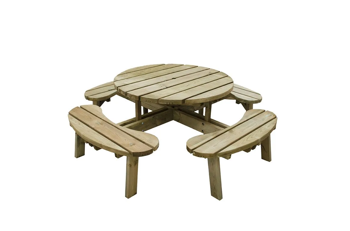 Circular Picnic Table — view 2 of 4