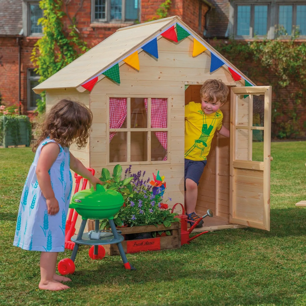 TP Toys TP Hideaway Wooden Playhouse - FSC® certified — view 2 of 3