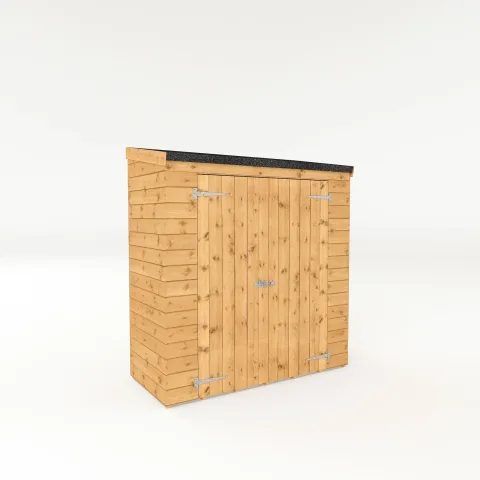Mercia Garden Products 6 x 2'6 Tongue & Groove Pent Storage Shed