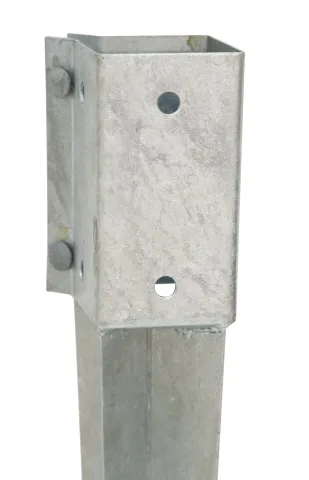 75mm GALVANISED – BOLT GRIP – FENCE POST SUPPORT – 600mm SPIKE