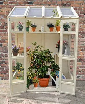 Victorian Tall Wall Greenhouse — view 2 of 8