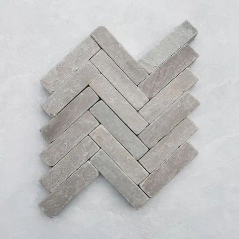 Umbrian Grey Sandstone Cobbles 200x50x40mm - 4.9 SQM Job Lot